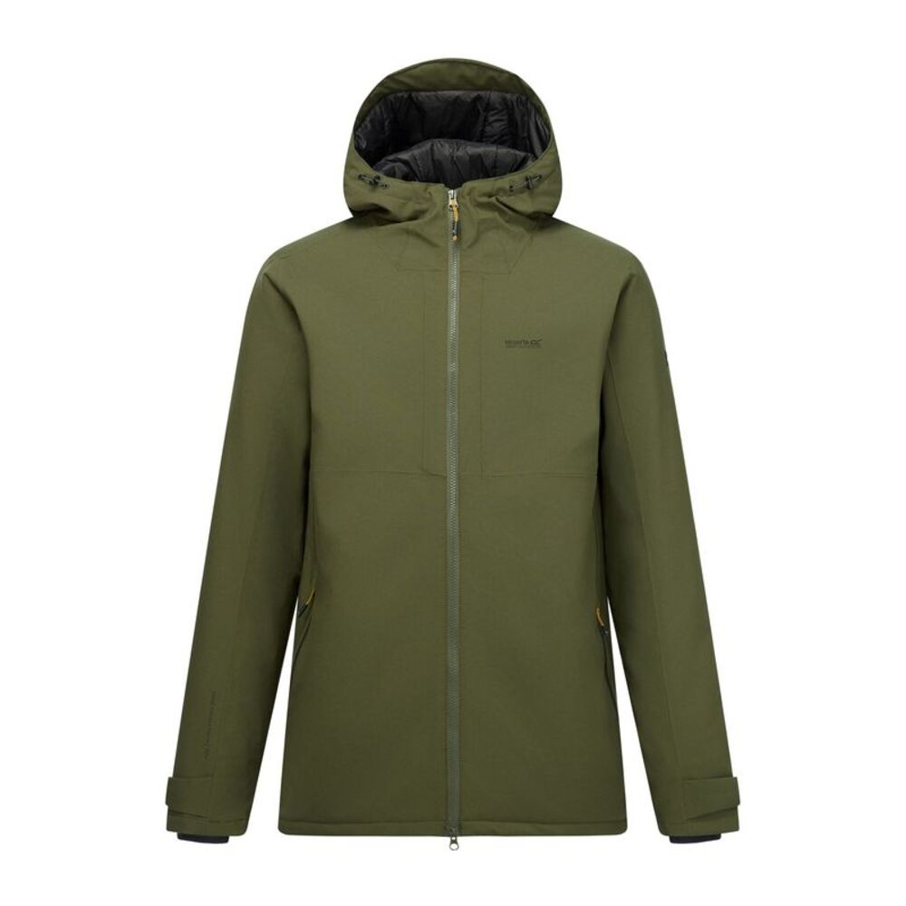 Regatta Mens Hoscar Waterproof Insulated Jacket / Dark Khaki